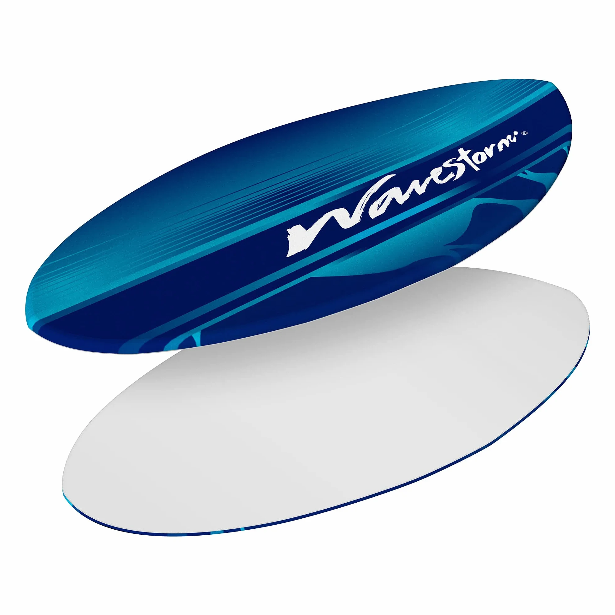 Wavestorm Skimboard in schiuma da 48" | Skimboard per principianti e tutti i livelli di skimming, surf e bodyboard, skimboard blu