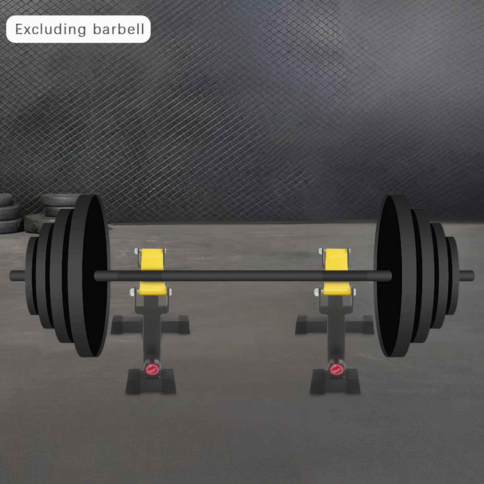 Deadlift - Robusto sollevamento bilanciere, piattaforma regolabile di sollevamento incrociato, carico facile di 300 kg, per casa, palestra, sollevamento pesi,
