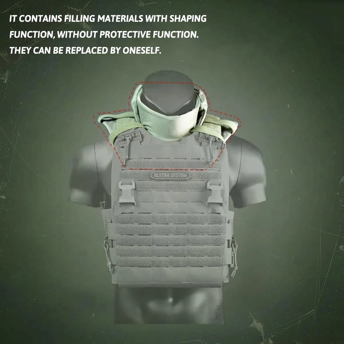 Tactical Neck Guard Collare Protector Airsoft Attrezzature di Protezione Regolabile Collo Armatura Caccia Gilet Accessori Protezione Collo