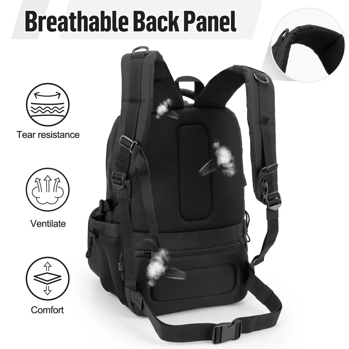 Zaino termico da uomo con contenitore per il pranzo da 6 litri: zaino da 40 l, con scomparto per computer portatile, borsa da lavoro con borsa termica per il pranzo, zaino per scuola, picnic