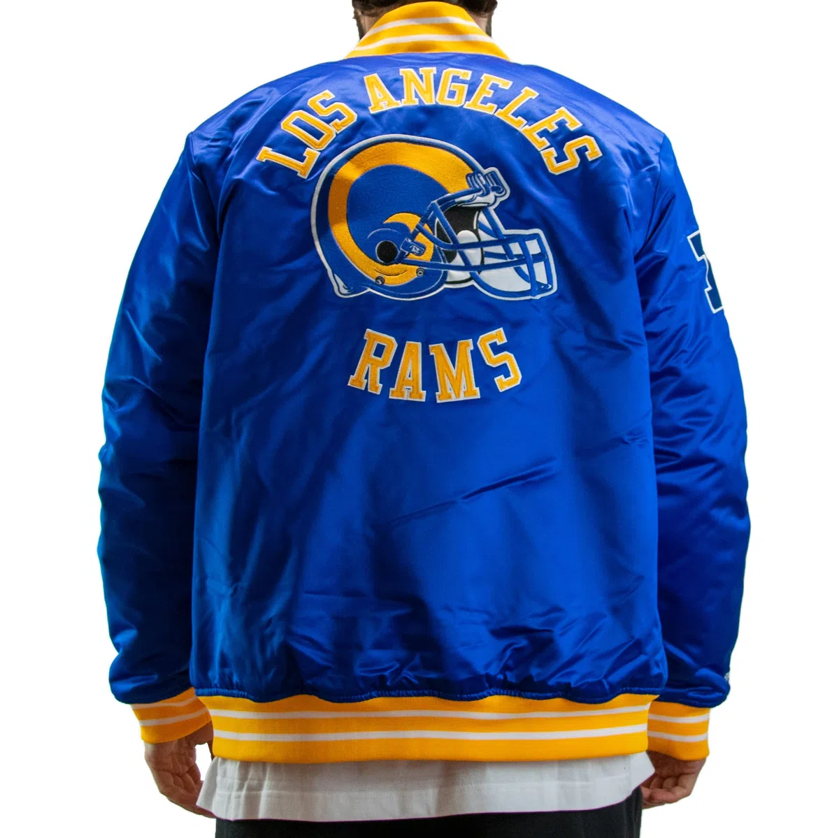 Mitchell & Ness Giacca in raso pesante NFL