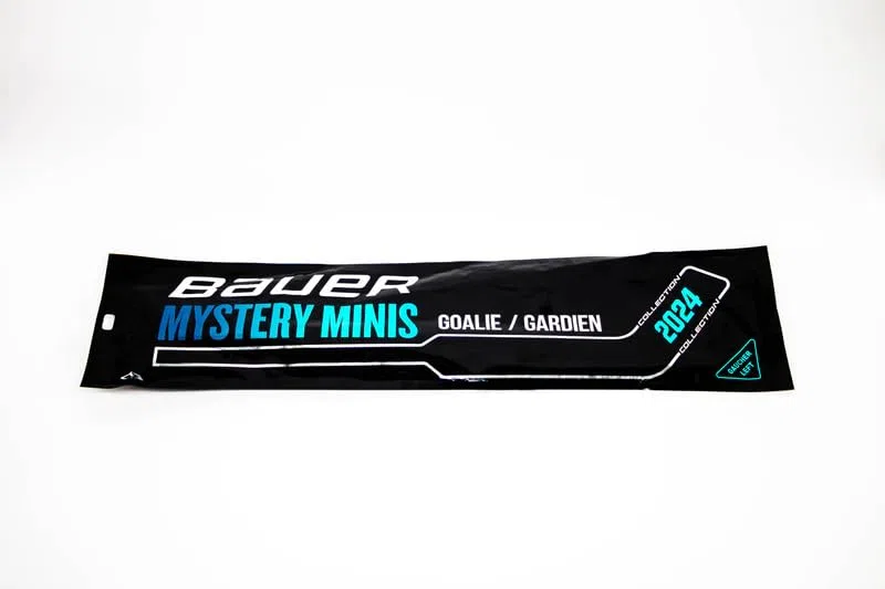 Bauer Mystery - Mini bastoni da Hockey 2024 (Portiere Mano Sinistra) 1 Bastone Casuale