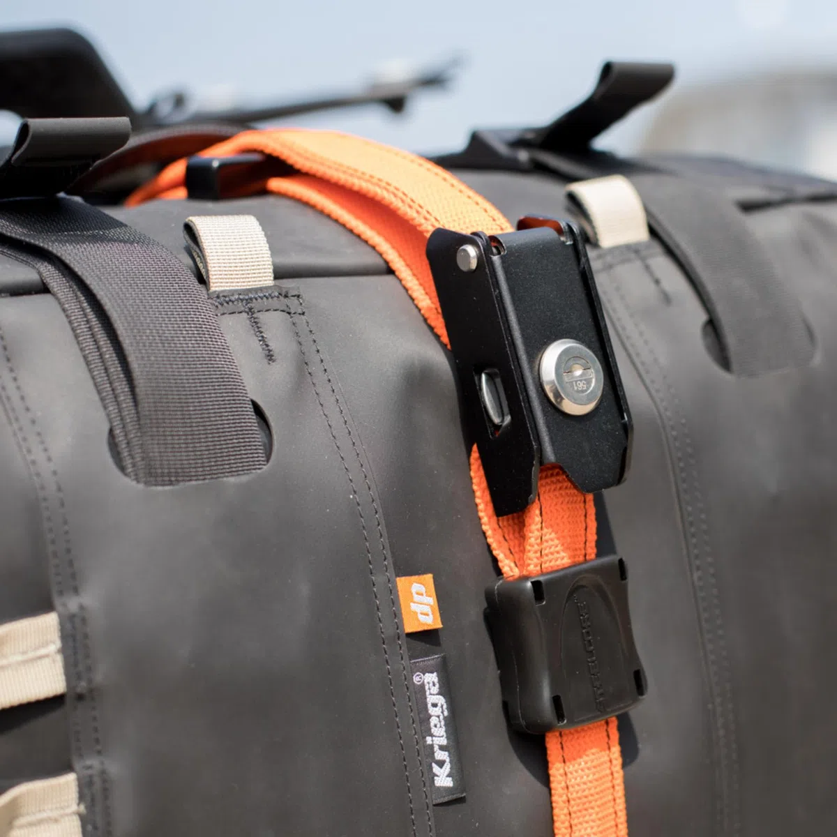 Kriega Cintura di Sicurezza del Nucleo in Acciaio (Black,One Size)
