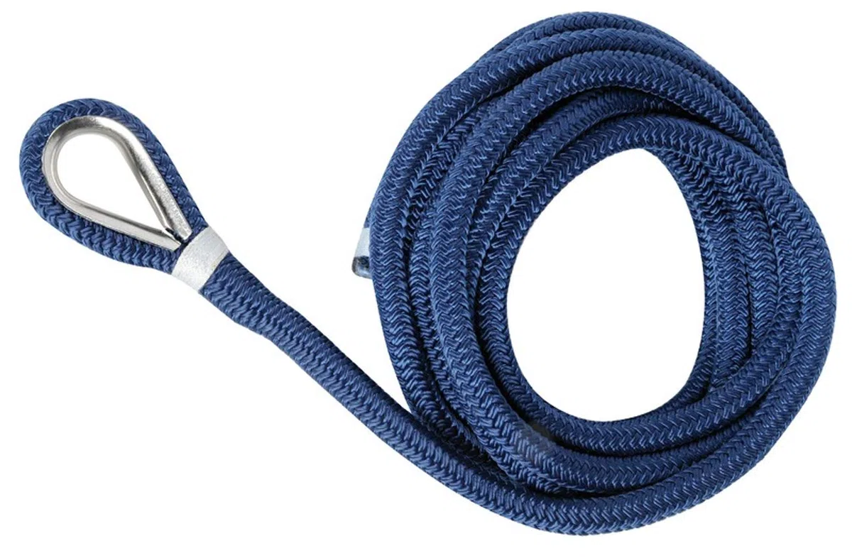 OSCULATI Cima ormeggio impiombata 20 mm x 12 m Blu