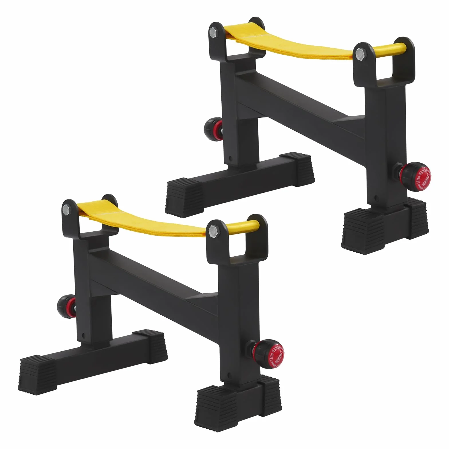 Deadlift - Robusto sollevamento bilanciere, piattaforma regolabile di sollevamento incrociato, carico facile di 300 kg, per casa, palestra, sollevamento pesi,