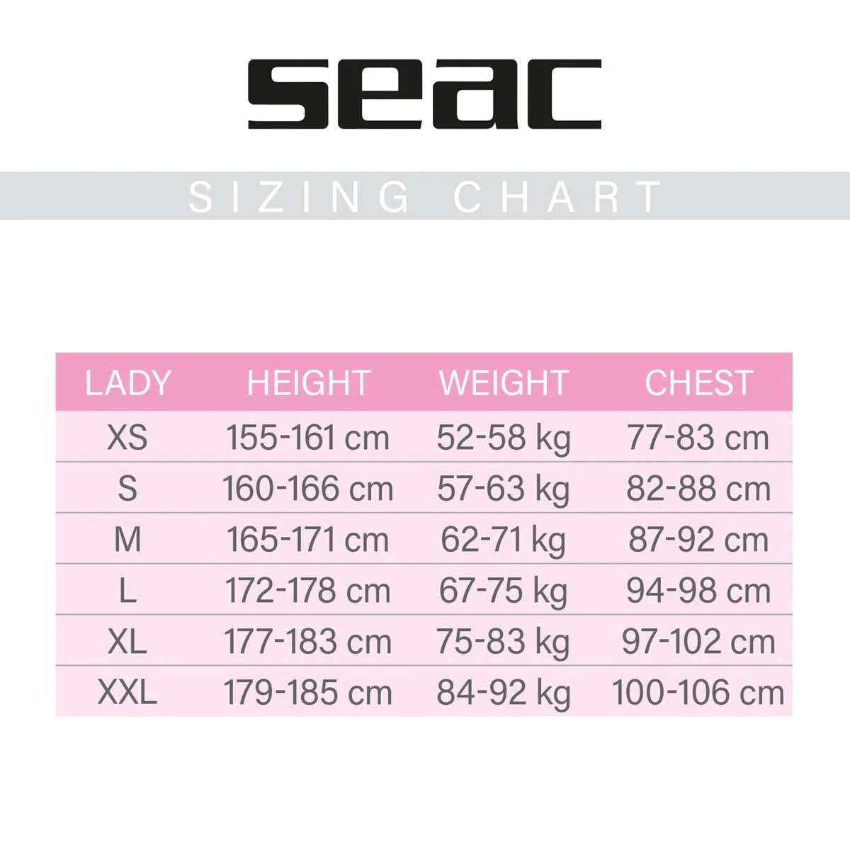 Seac Sense Long, Muta Monopezzo da Donna per Snorkeling e Subacquea, Neoprene 3 mm