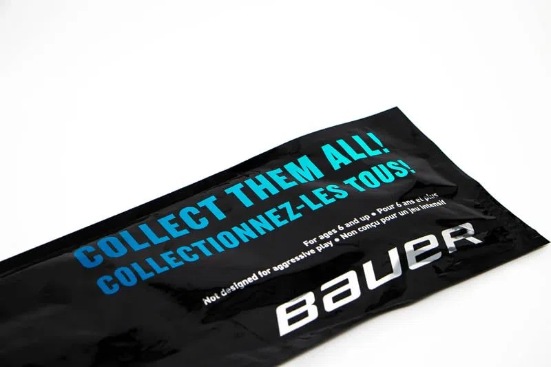 Bauer Mystery - Mini bastoni da Hockey 2024 (Portiere Mano Sinistra) 1 Bastone Casuale