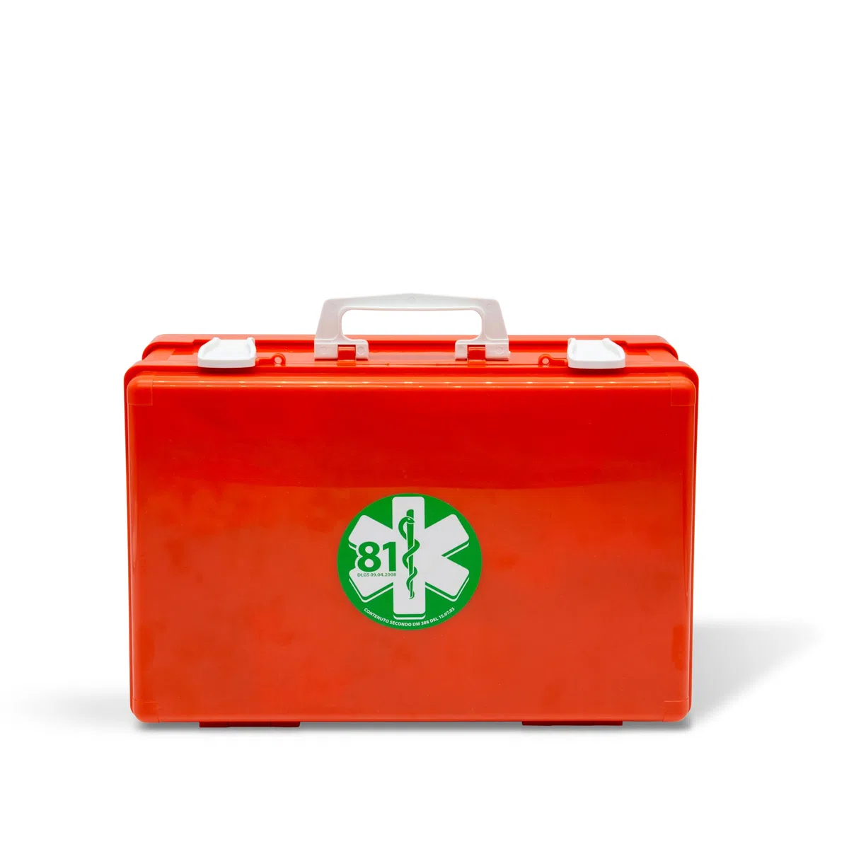GIMA 34198 Kit Pronto Soccorso All. 1, Valigetta Plastica