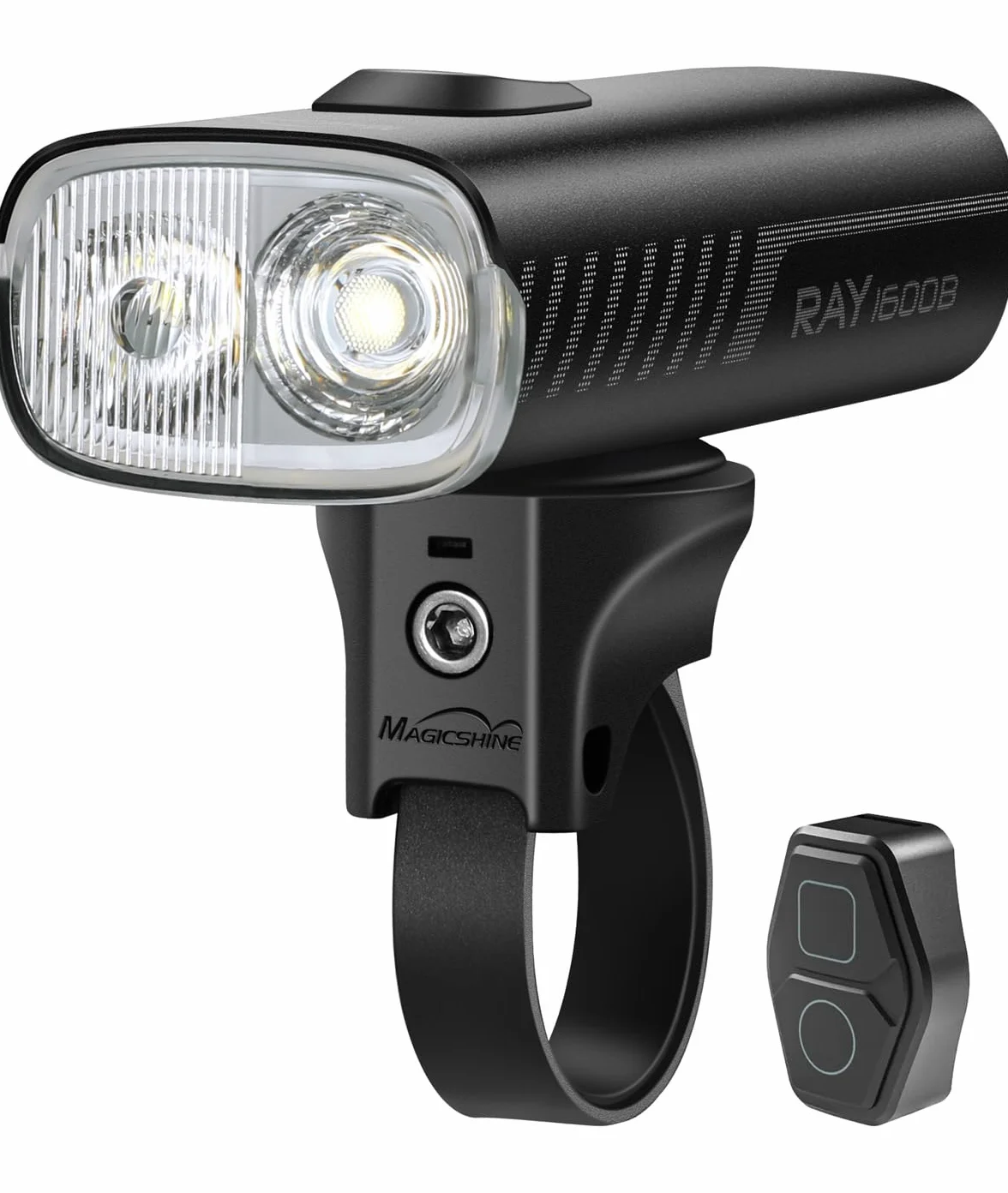 Magicshine fanalino anteriore a led bianco Ray 1600B USB-C con telecomando