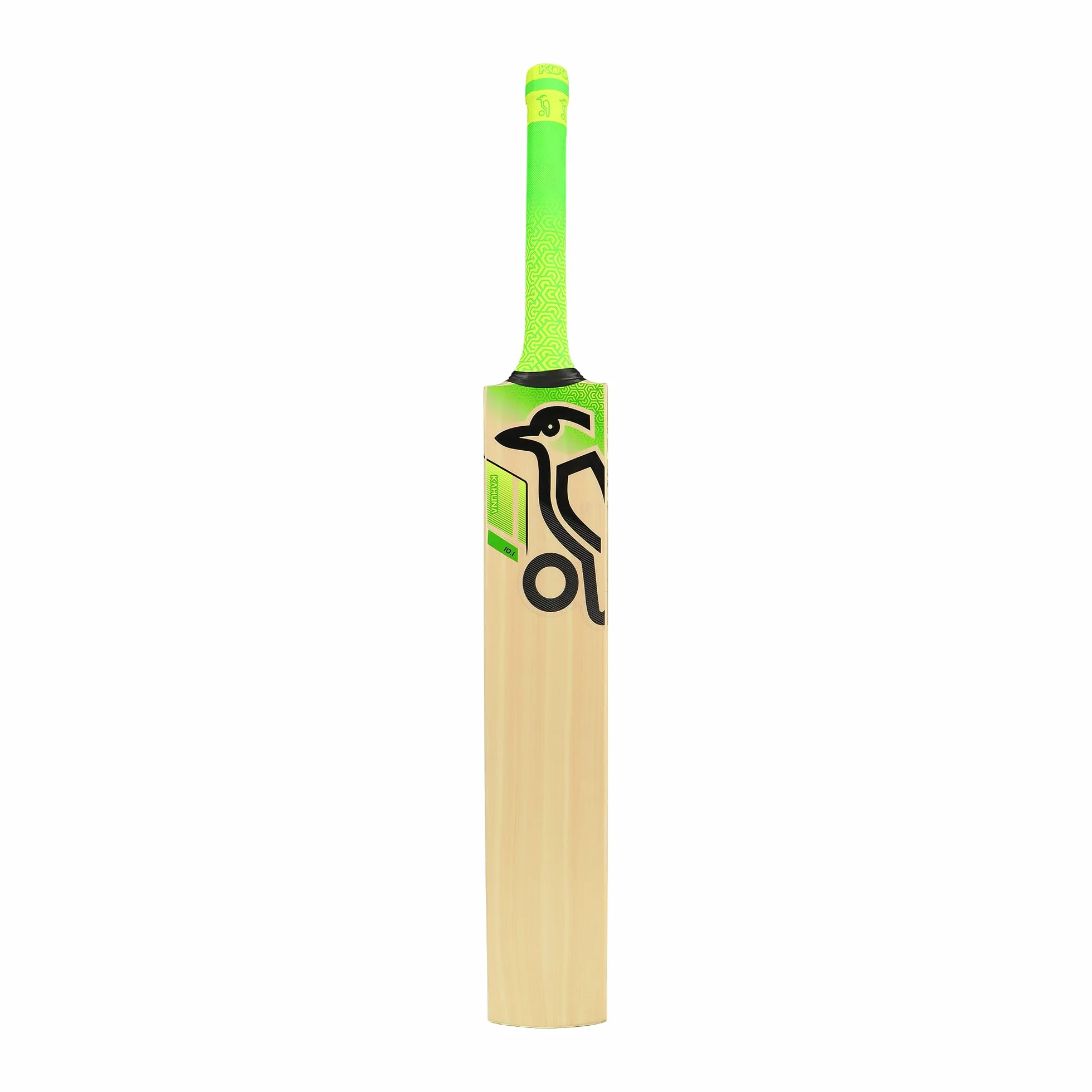 Kookaburra Kahuna 10.1 Cricket Bat-Short Handle, Mazza Junior Gioventù Unisex, Verde Lime, Manico Corto