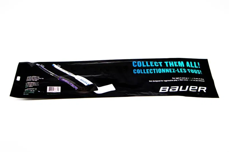 Bauer Mystery - Mini bastoni da Hockey 2024 (Portiere Mano Sinistra) 1 Bastone Casuale