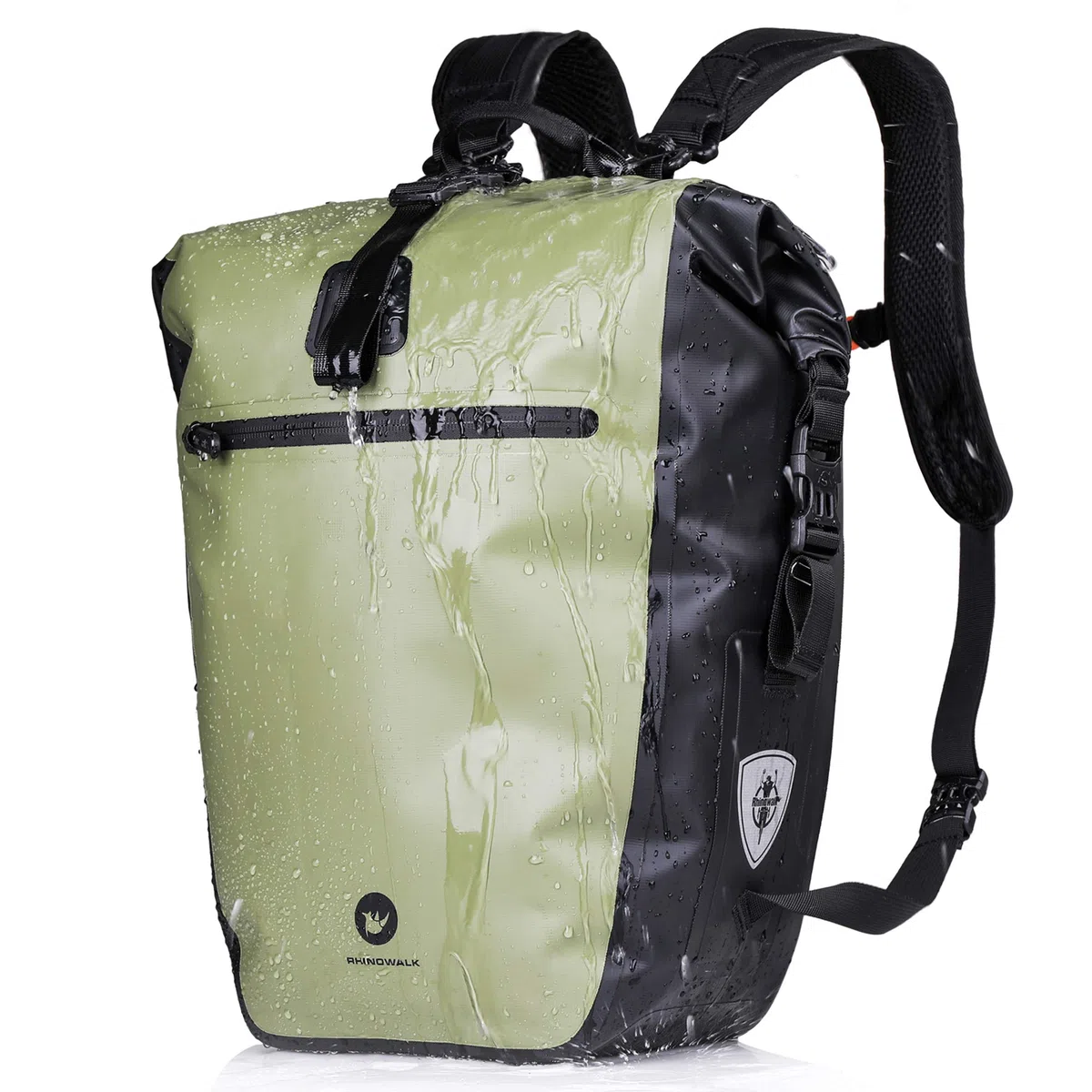 BAIGIO 27L / 30L Multi-Tasca Borsa per Bicicletta Impermeabile Borse Portapacchi Posteriore Bici MTB Sacchetto della Bicicletta per Ciclismo e Viaggio (Verde)