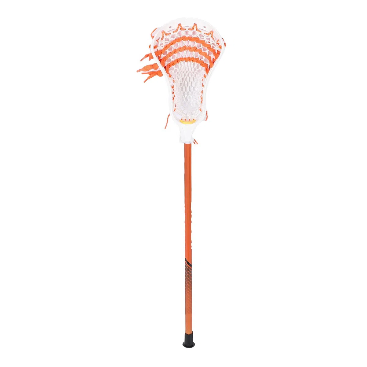 Alomejor Giovane Bastoncino di Lacrosse Stick per Costruzioni Professionali in Lega di Alluminio Robusto per Bambini di Lacrosse, Giocattolo Divertente da 24 Pollici (Orange)