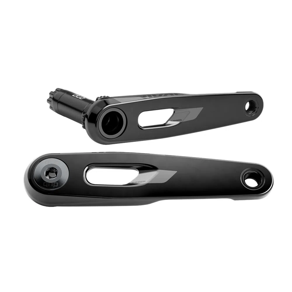 SRAM Rival XPLR - Braccio di manovella Largo, 160 mm, 12/13 velocità, Montaggio Diretto a 8 bulloni, mandrino Doppio, Nero, E1
