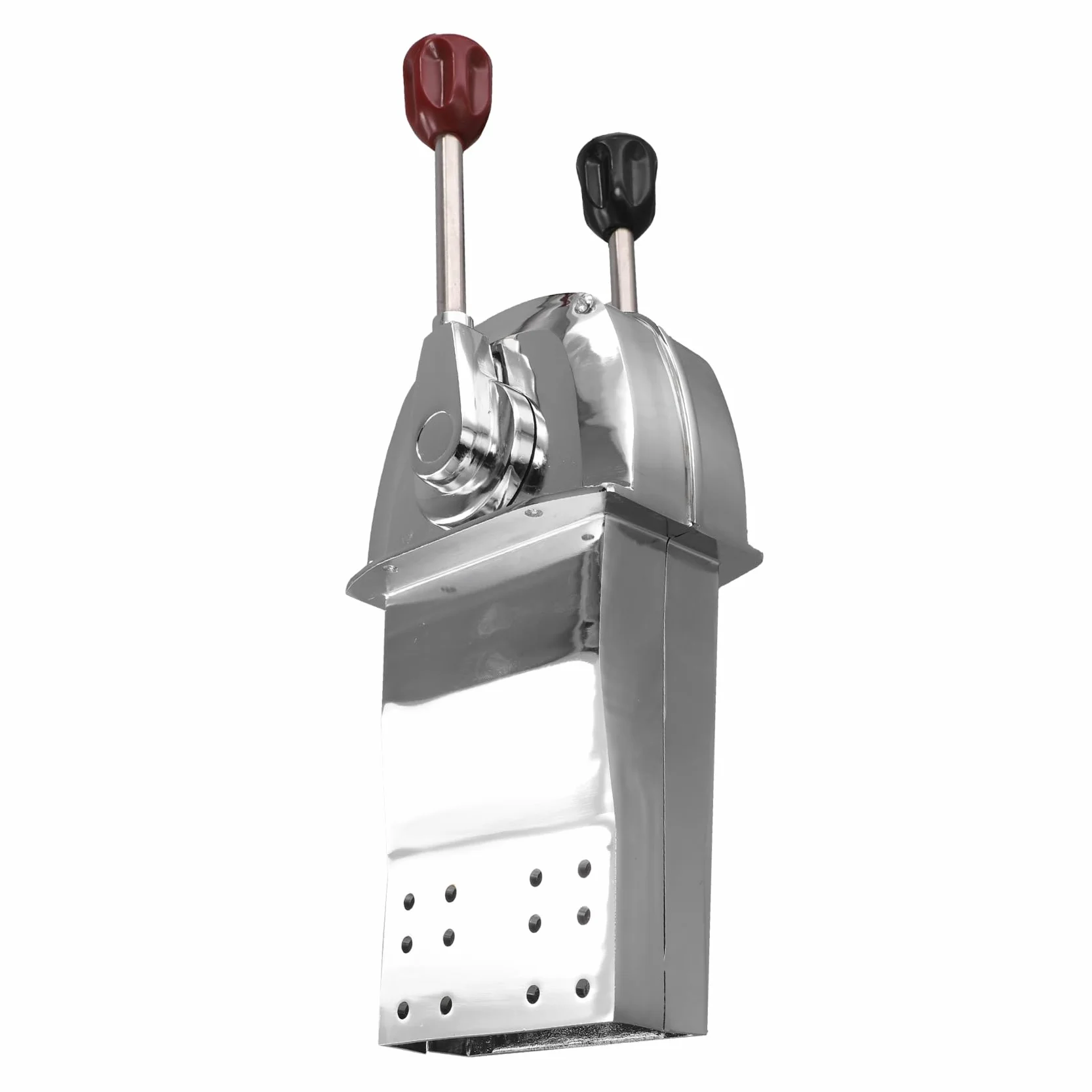 Top Mount Boot Dual Leve controllo motore marino, comando del motore barca, leva di comando