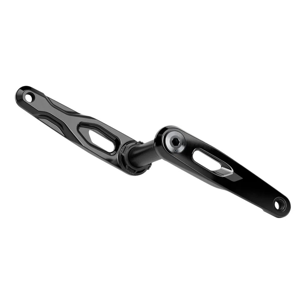 SRAM Rival XPLR - Braccio di manovella Largo, 160 mm, 12/13 velocità, Montaggio Diretto a 8 bulloni, mandrino Doppio, Nero, E1