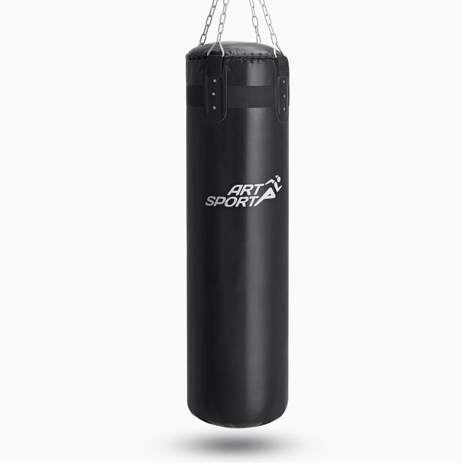 ArtSport Sacco da Boxe - Kit con Catena in Acciaio & Girella - Sacco da Pugilato Sospeso per Boxe & Kickboxing