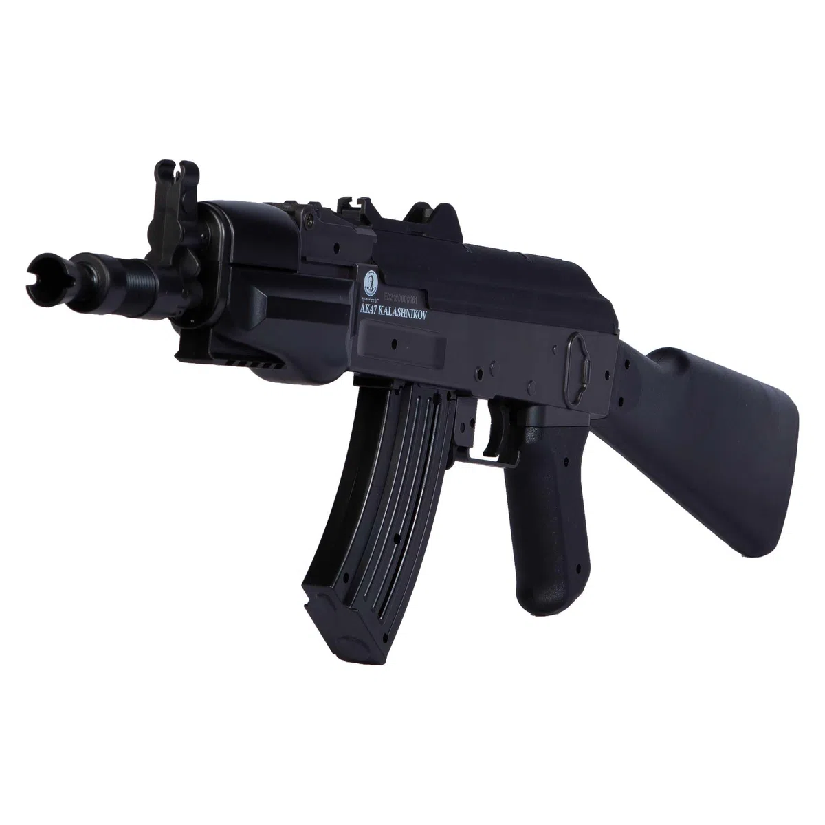 CYBERGUN Fucile Da Softair AK 47 Kalashnikov Potenza 0,5 Joule, Caricatore 300 Pallini Materiale Abs Di Colore Nero