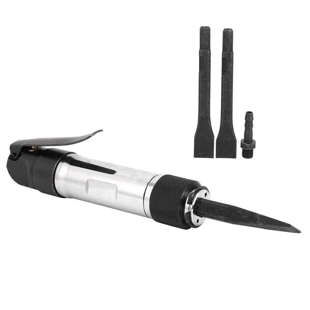 Naroote Bit a Martello Ad Aria, Martello Aria Chisel Air Hammer Pistola Pneumatica Utensile Professionale Pala Pneumatiche Utensili Attacchi per Ad CZ2 G1 / 4in 1,5J / Min