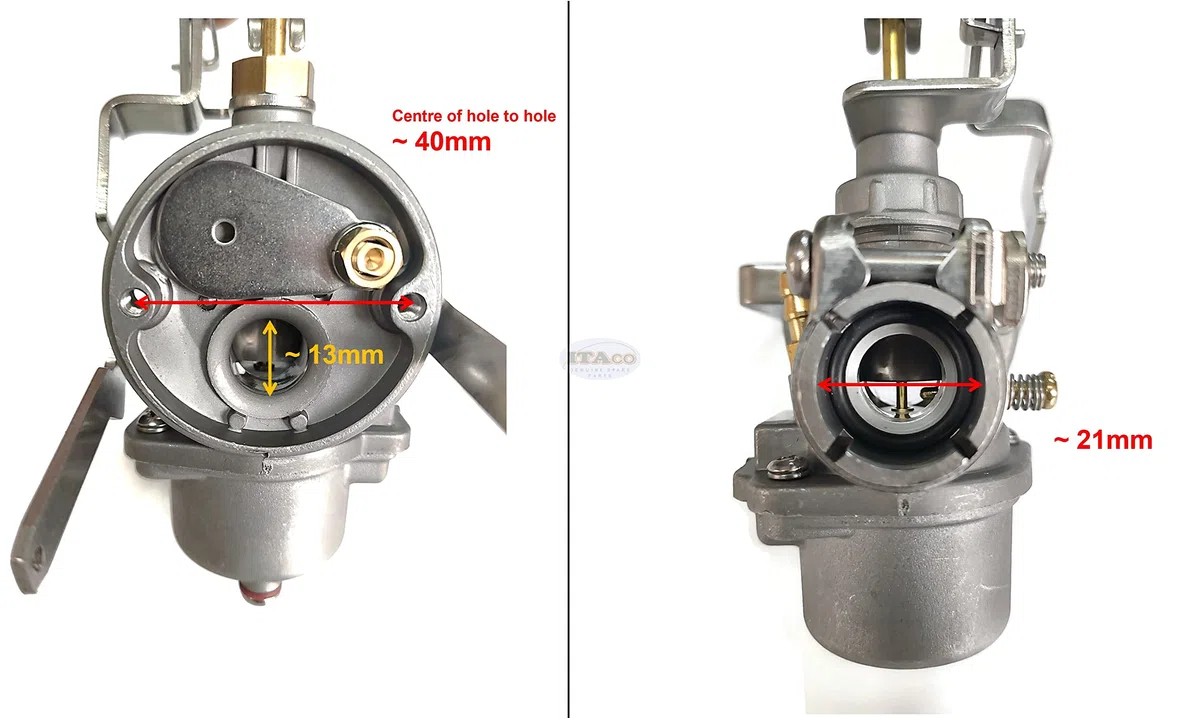 Carburatore a motore Barca Carb Assy 823040 823040A4 823040T06 per Mercury Mercruiser Quicksilver Mariner Outboard 3.3HP 2.5HP 2.5HP 2 stroke Motore