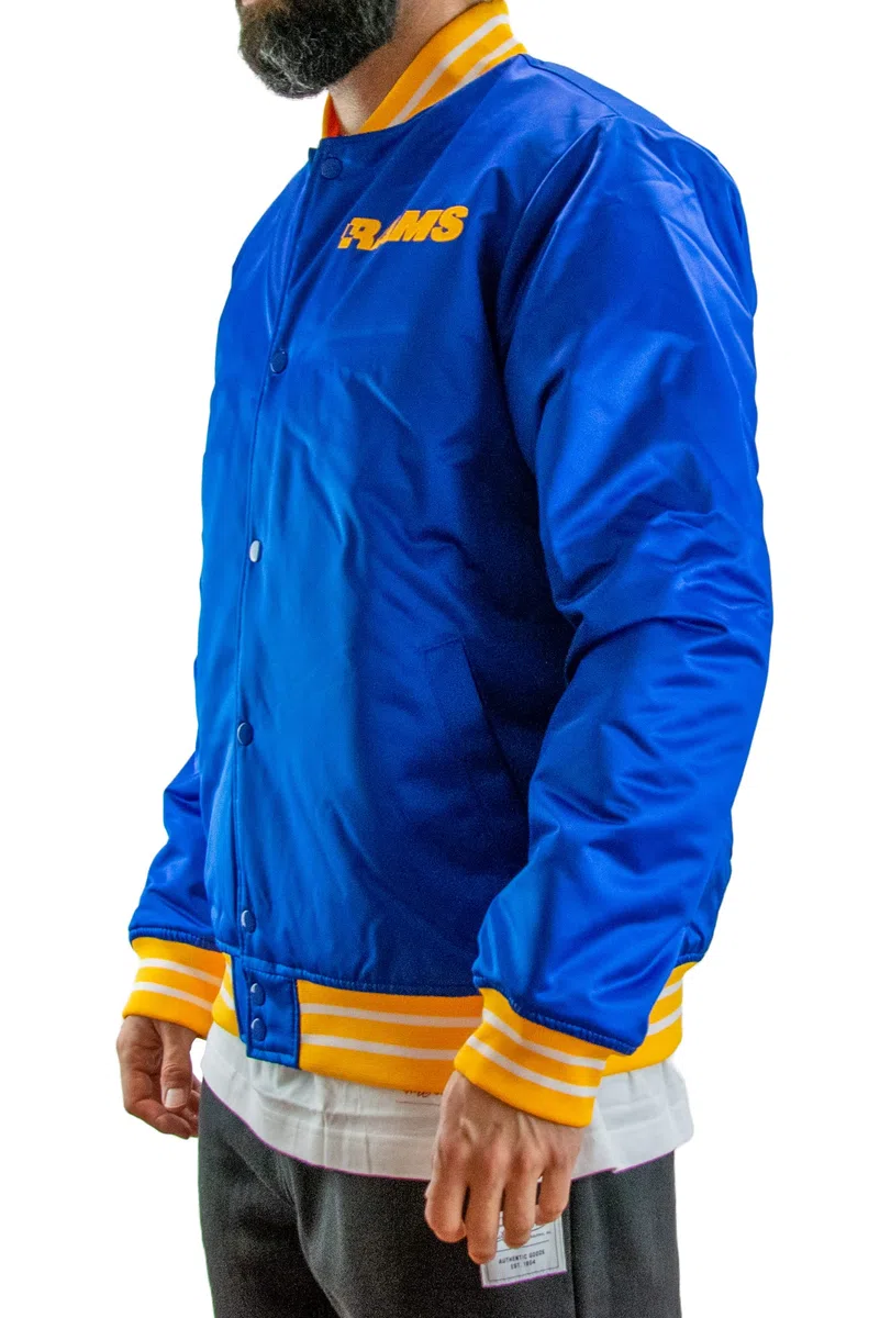 Mitchell & Ness Giacca in raso pesante NFL
