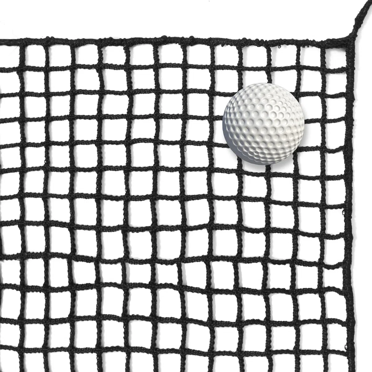 Rete da golf in poliestere nero, resistente per colpire palline da golf, rete da golf portatile per interni ed esterni, rete da allenamento da golf, rete protettiva regolabile per cortile,