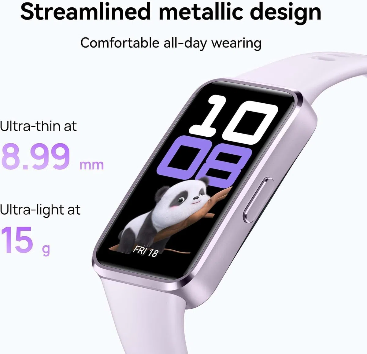 HUAWEI Band 10 Smartwatch, monitoraggio sportivo con intelligenza artificiale, monitoraggio avanzato del sonno, assistente di benessere emotivo, ricarica rapida, compatibile con iOS e Android, blu