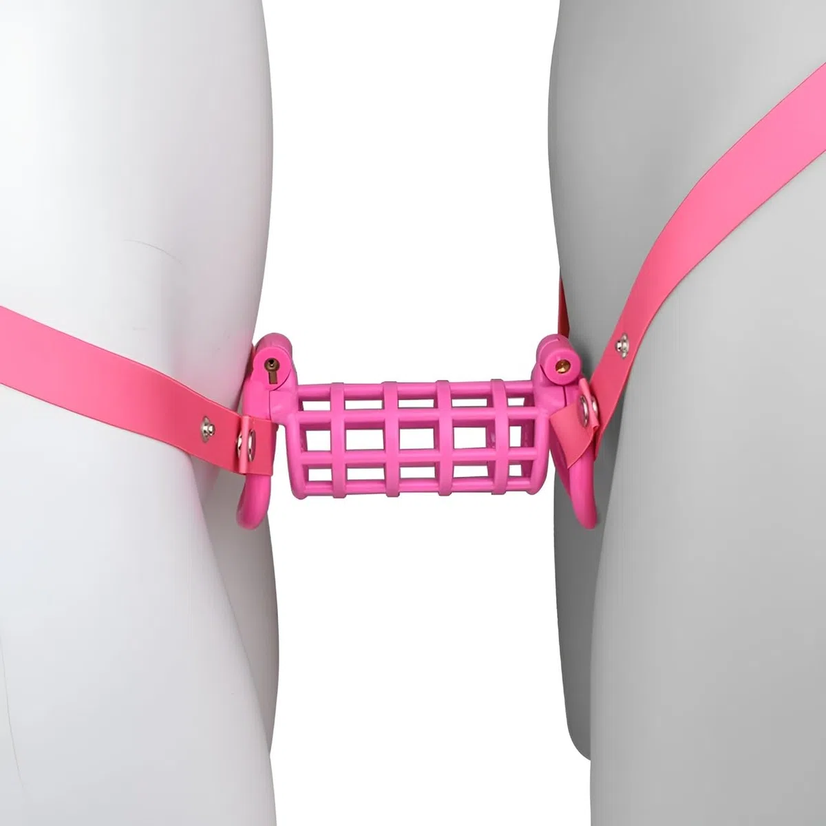 Doppia gabbia da uomo dispositivo di resina Esercizio polpaccio maniche a due vie protezione dispositivo di fissaggio Pilates Strap A75-106