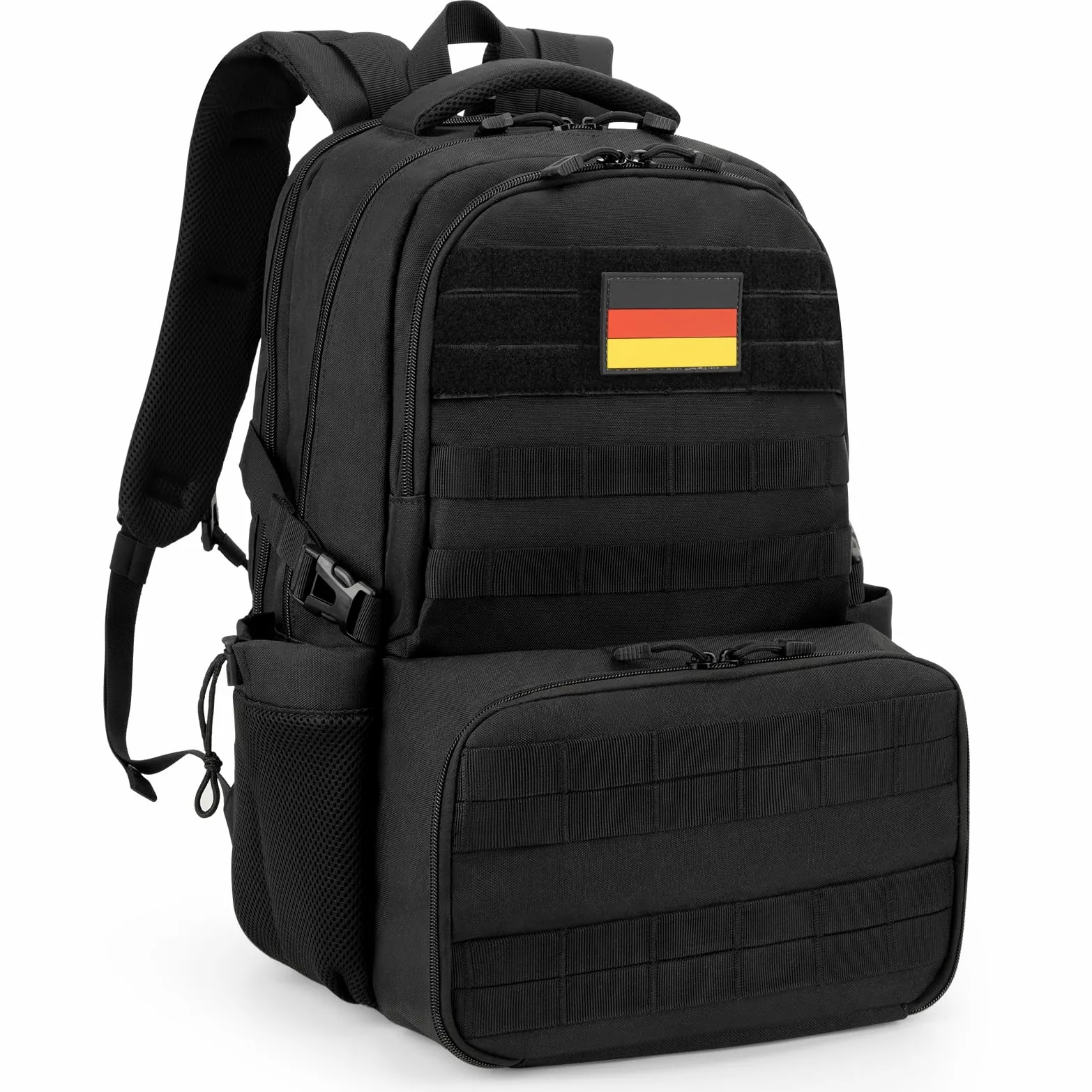 Zaino termico da uomo con contenitore per il pranzo da 6 litri: zaino da 40 l, con scomparto per computer portatile, borsa da lavoro con borsa termica per il pranzo, zaino per scuola, picnic