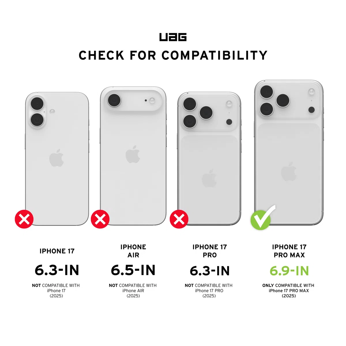 Urban Armor Gear Monarch Pro Case compatibile con Apple iPhone 17 Pro Max Custodia (Ricarica wireless/magnetica, Protezione a 5 strati) titanio