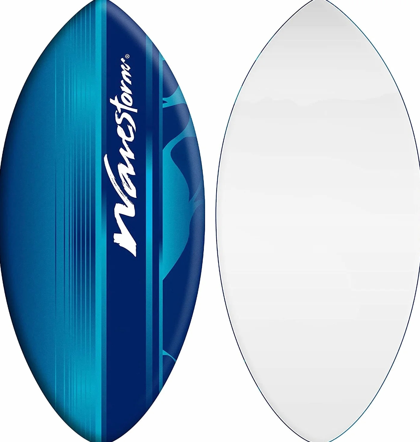 Wavestorm Skimboard in schiuma da 48" | Skimboard per principianti e tutti i livelli di skimming, surf e bodyboard, skimboard blu