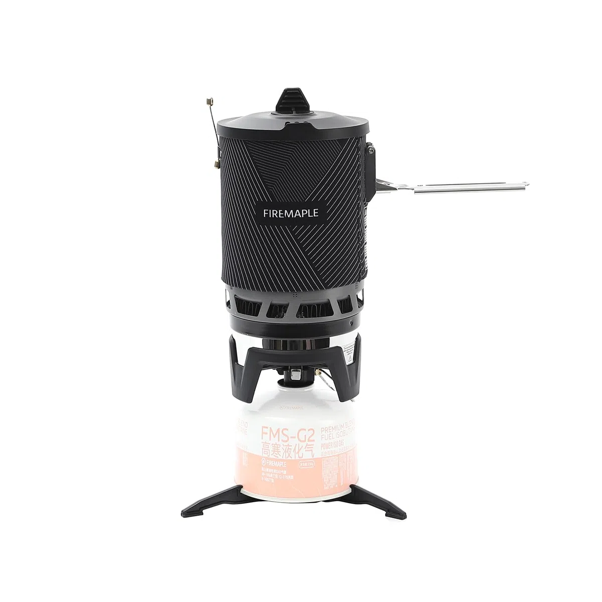Fire-Maple X2 Pro Fornello a Gas Portatile per Campeggio Bruciatore a Gas Leggero per Escursionisti Outdoor Cottura con Accensione Piezoelettrica, Supporto per Pentole e Supporto per Bombola