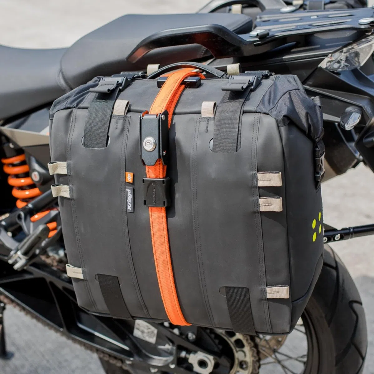 Kriega Cintura di Sicurezza del Nucleo in Acciaio (Black,One Size)