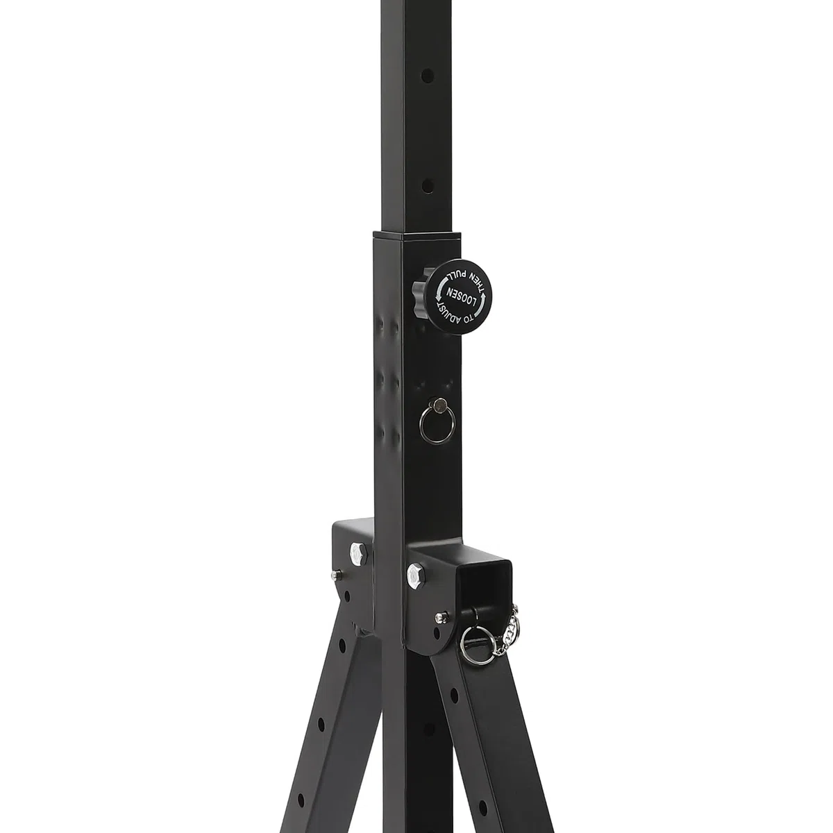 Asta orizzontale regolabile Height Home Pull Up Bar Triangular Station regolabile, autoportante, per palestra a casa, asta triangolare per trazioni per allenamento di forza